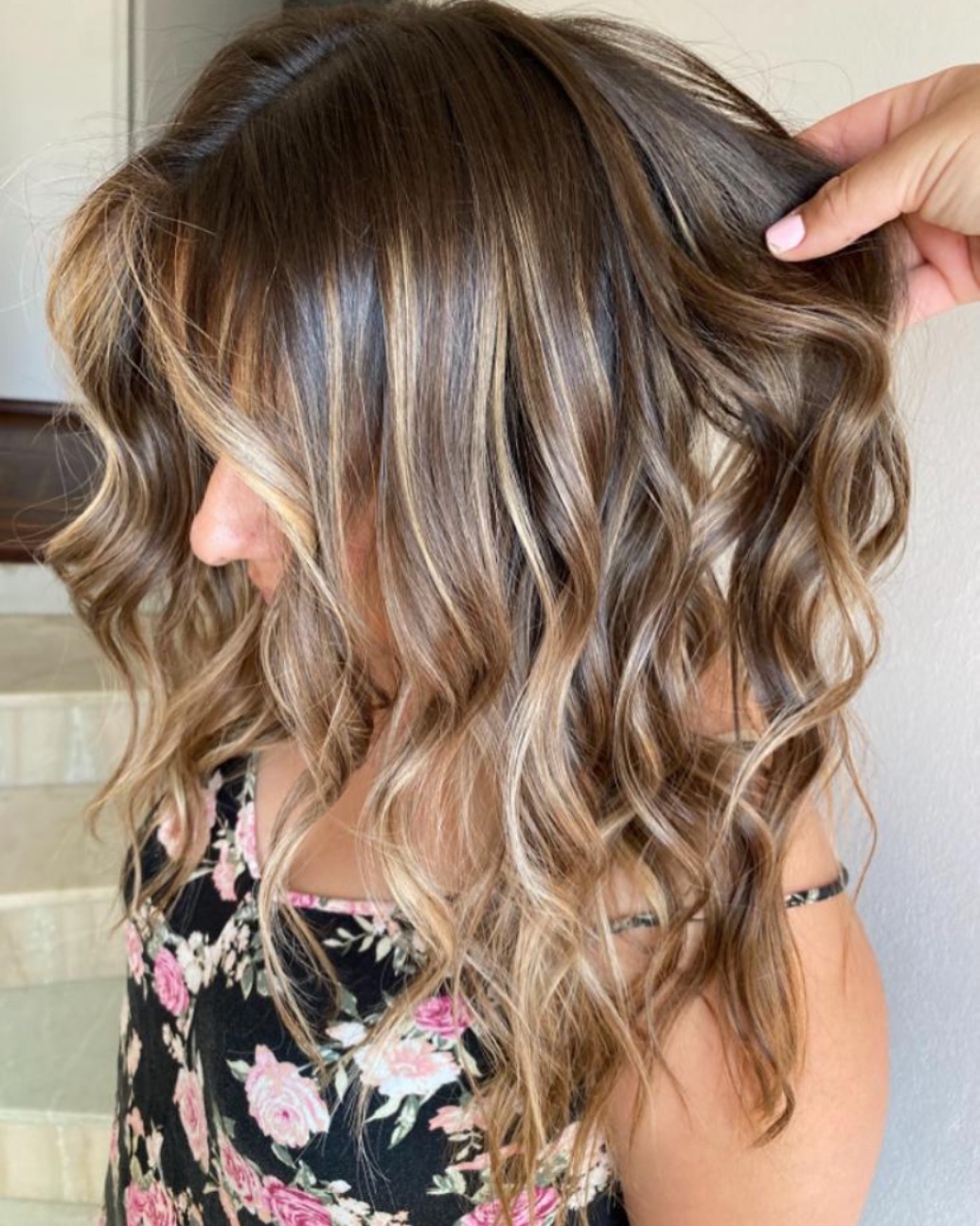 Ondas doradas perfectas
